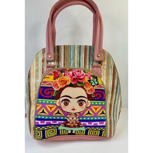 Frida Kahlo Fashion Purse Handbag Backpack